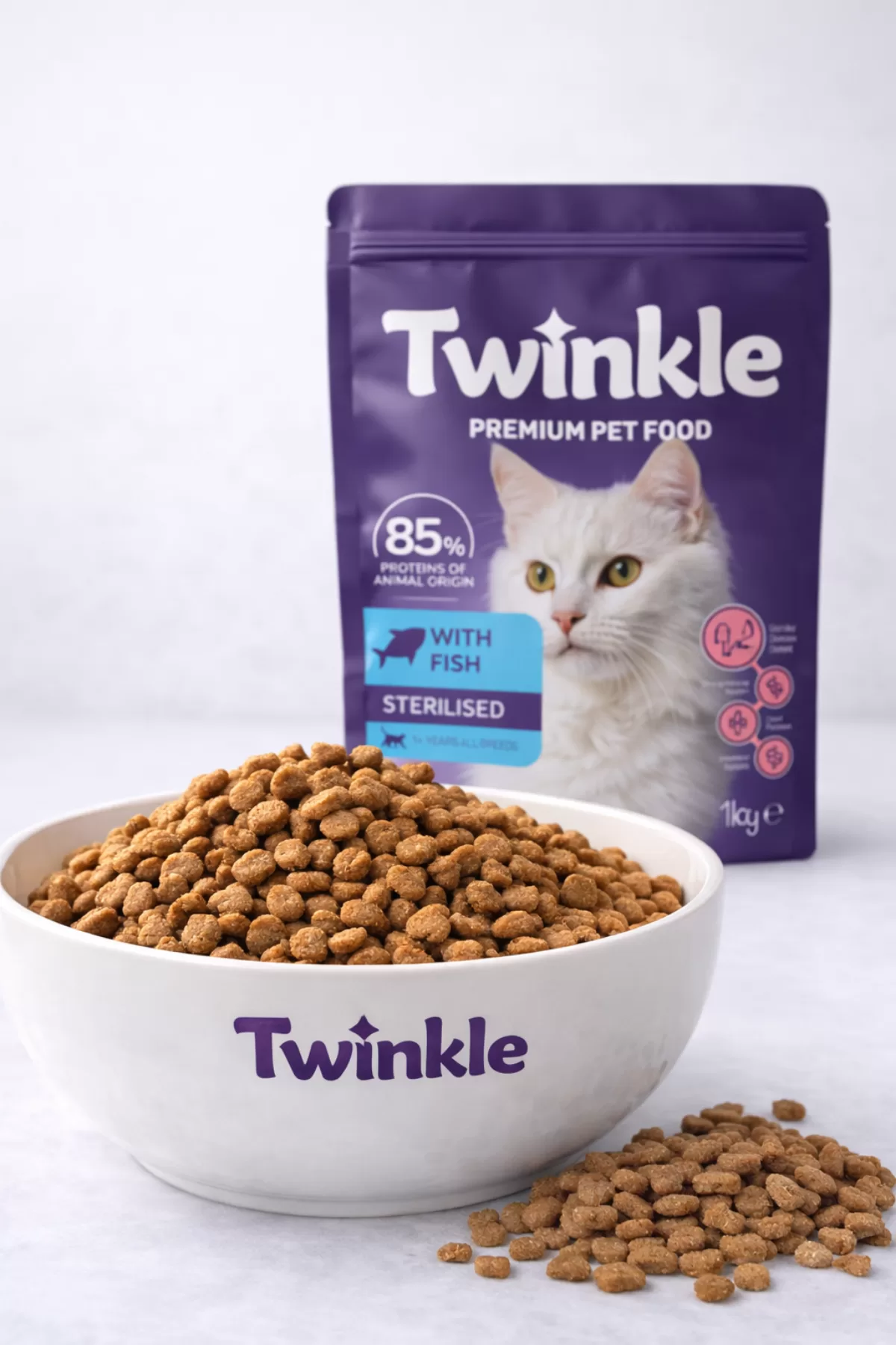Balıklı Yetişkin Kedi Maması 1 Kg — ürün görseli
