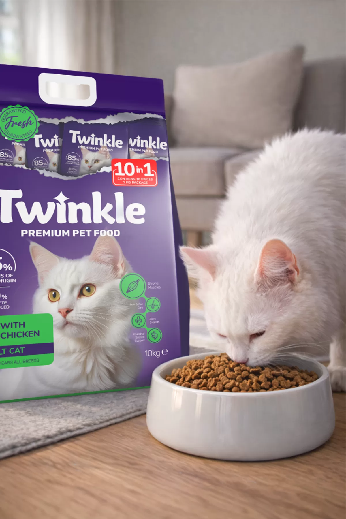 Tavuklu Yetişkin Kedi Maması 10 Kg — ürün görseli