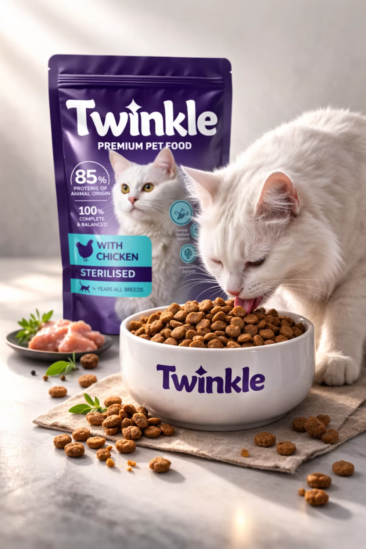 Tavuklu Kısırlaştırılmış Kedi Maması 1 Kg — ürün görseli