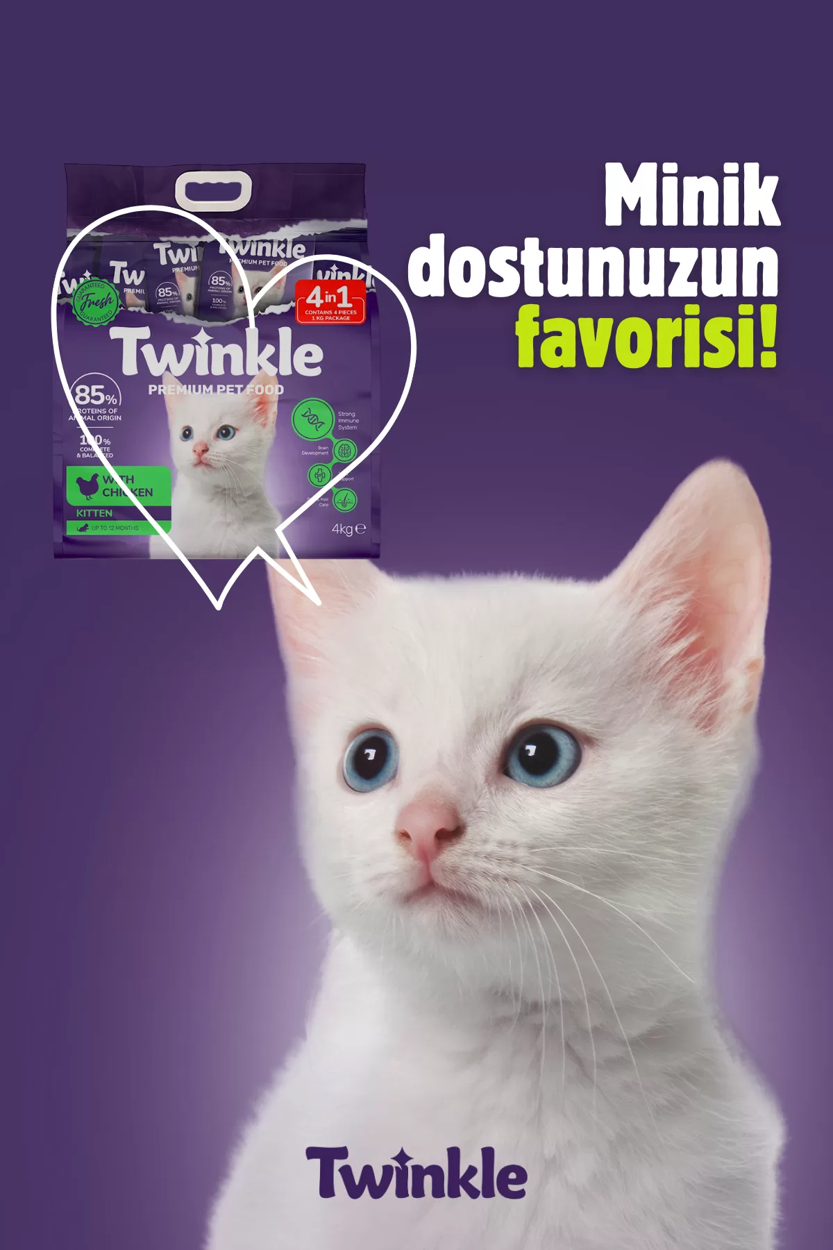 Tavuklu Yavru Kedi Maması 4 Kg — ürün görseli